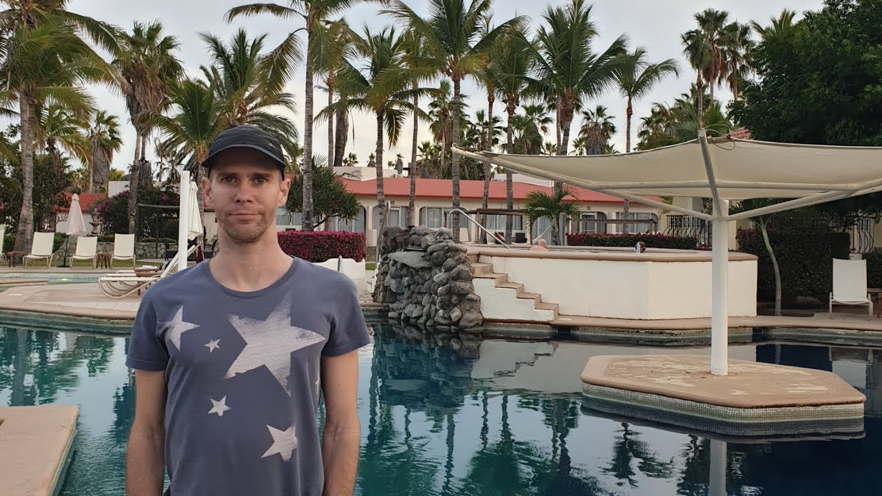 Buena Vista Oceanfront & Hot Springs Resort Baja California Sur Mexico Drone footage