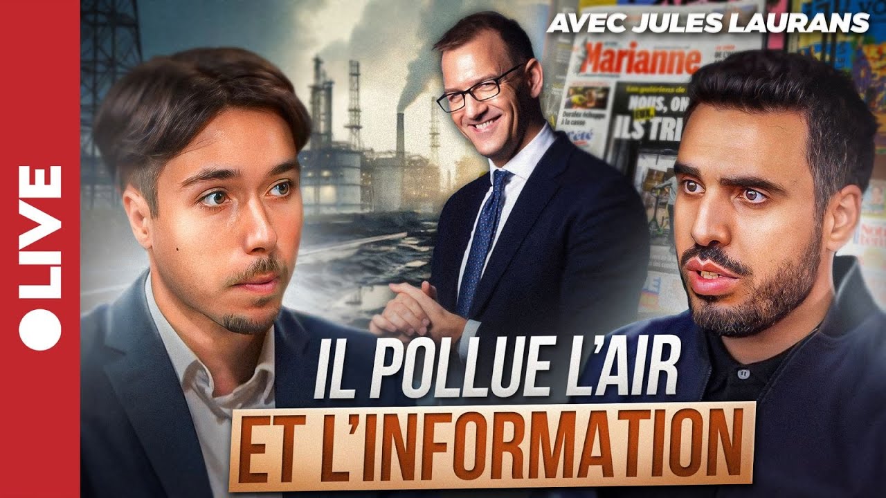 Daniel Kretinsky: le charbonnier qui dévore la presse et l'édition française | avec Jules Laurans