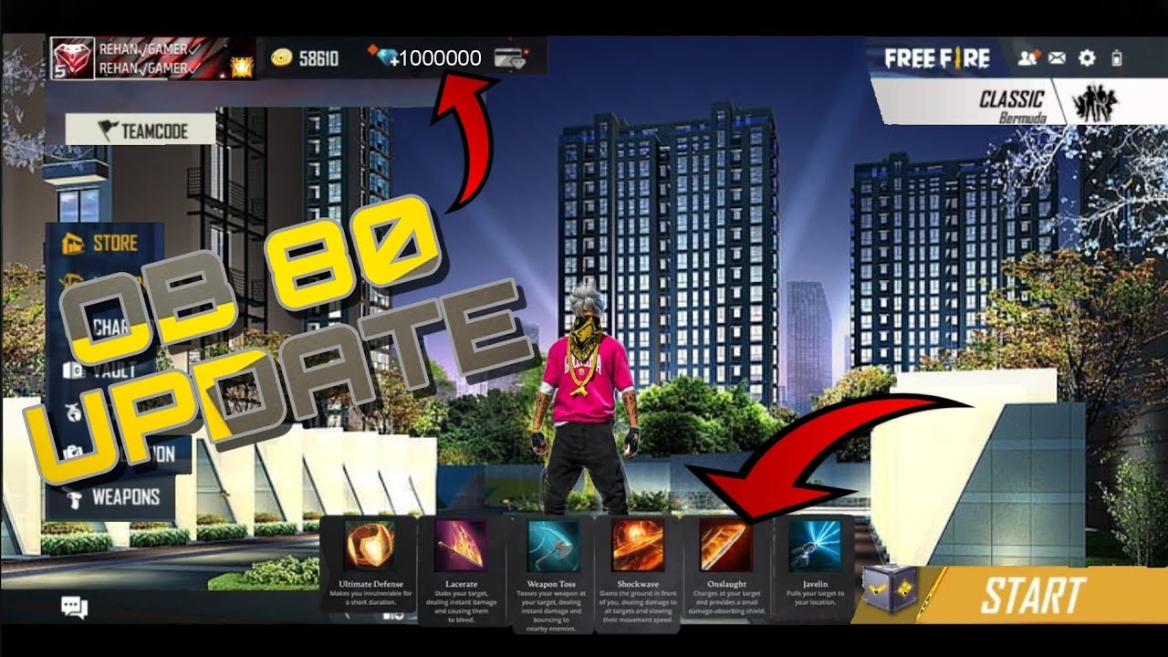 OB80 UPDATE FREE FIRE MAX??? || Rehan gamer