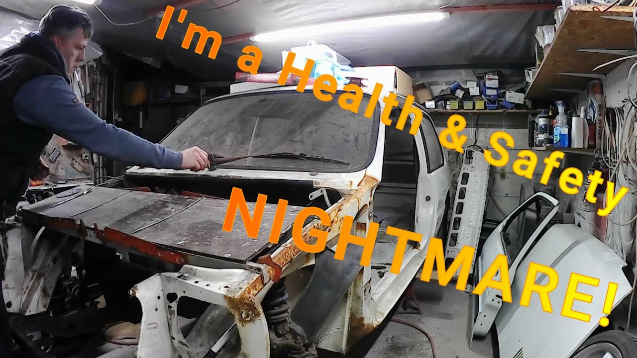 Preparing the shell for the roll cage, fabrication & welding - Metro 6R4 replica project episode 10