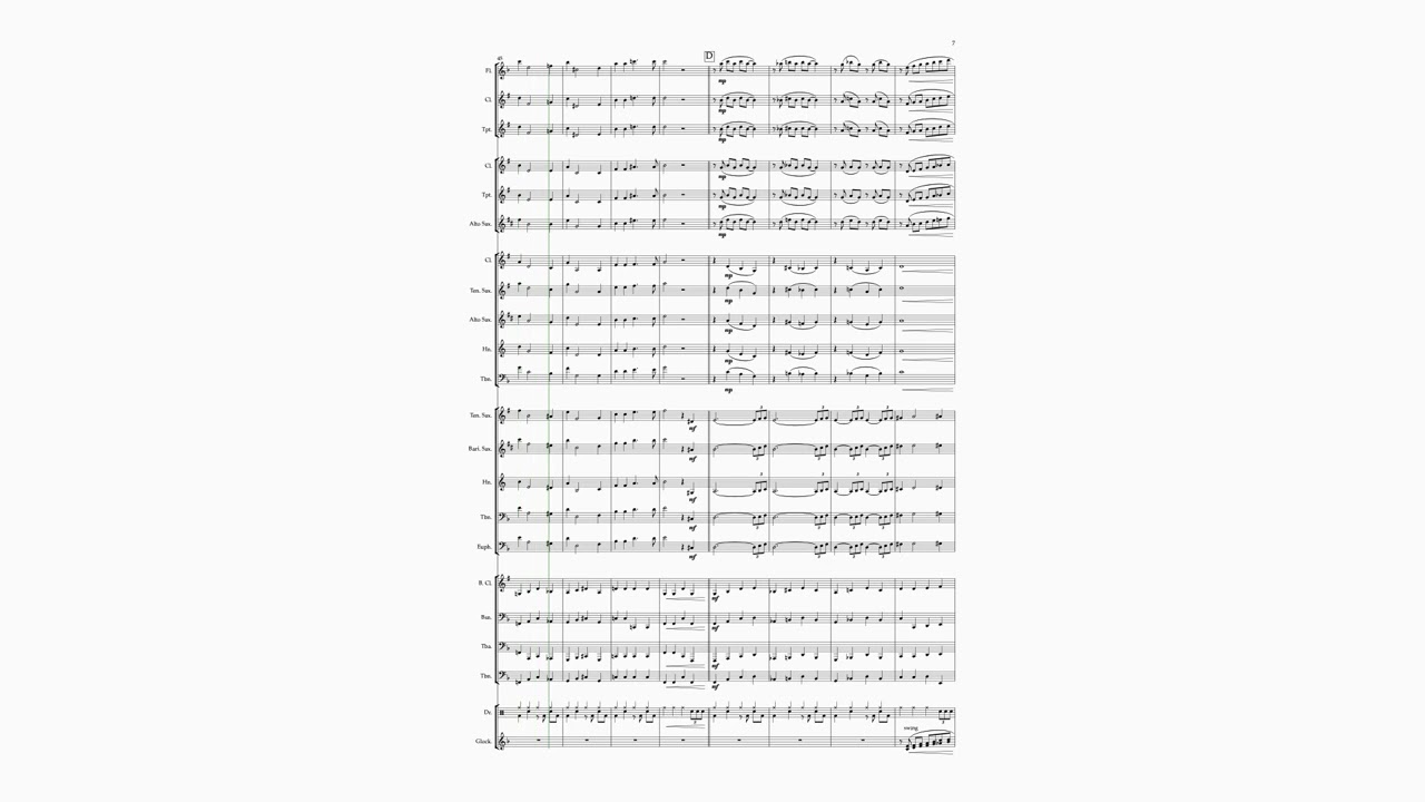 Flexible arrangement   Moonlight Serenade
