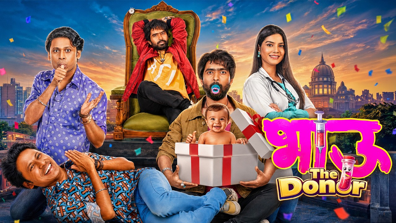 भाऊ The Donor | New Marathi Love Romantic Comedy Movie 2025 | Prathamesh Parab, PrithviK