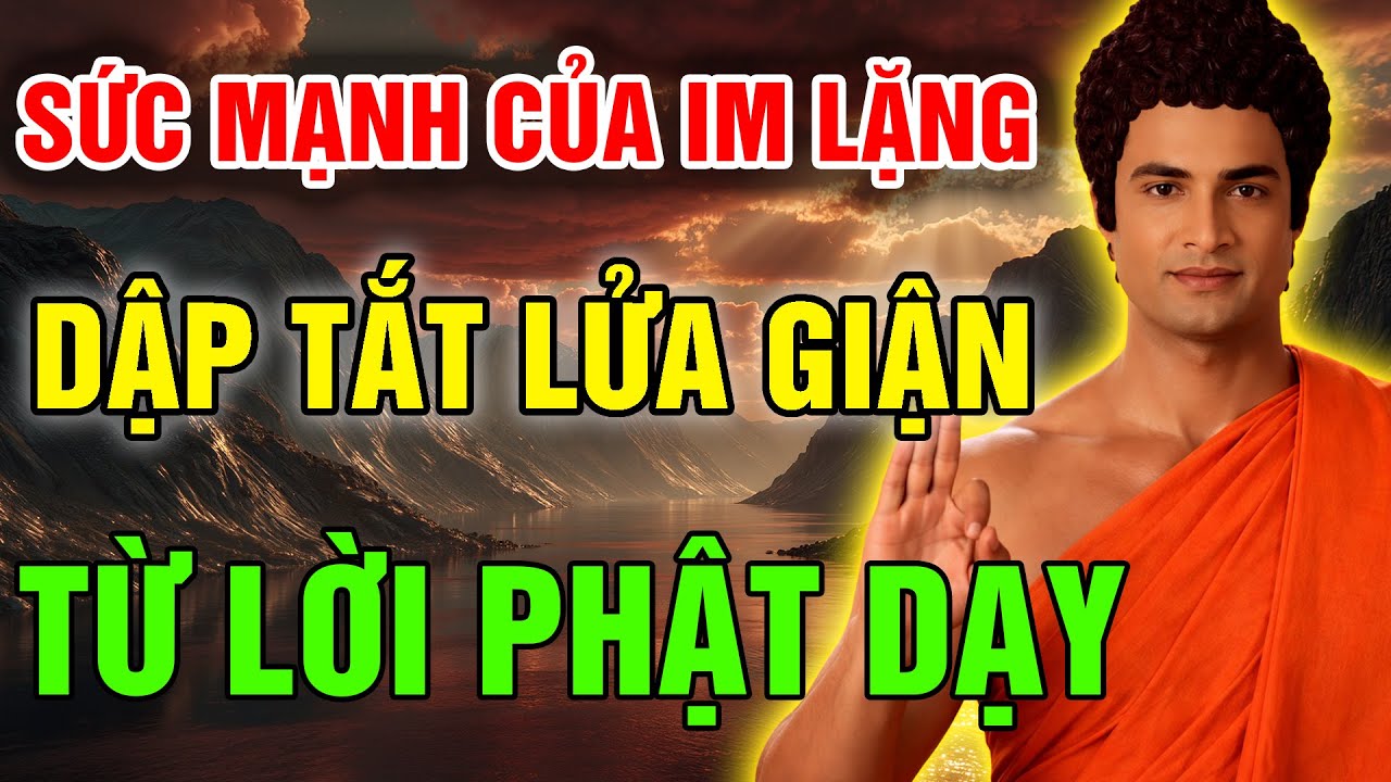 KHI CƠN GIẬN DÂNG LÊN, IM LẶNG LÀ THỬ THÁCH KHÓ NHẤT: LỜI PHẬT DẠY CÁCH CHUYỂN HÓA SÂN HẬN