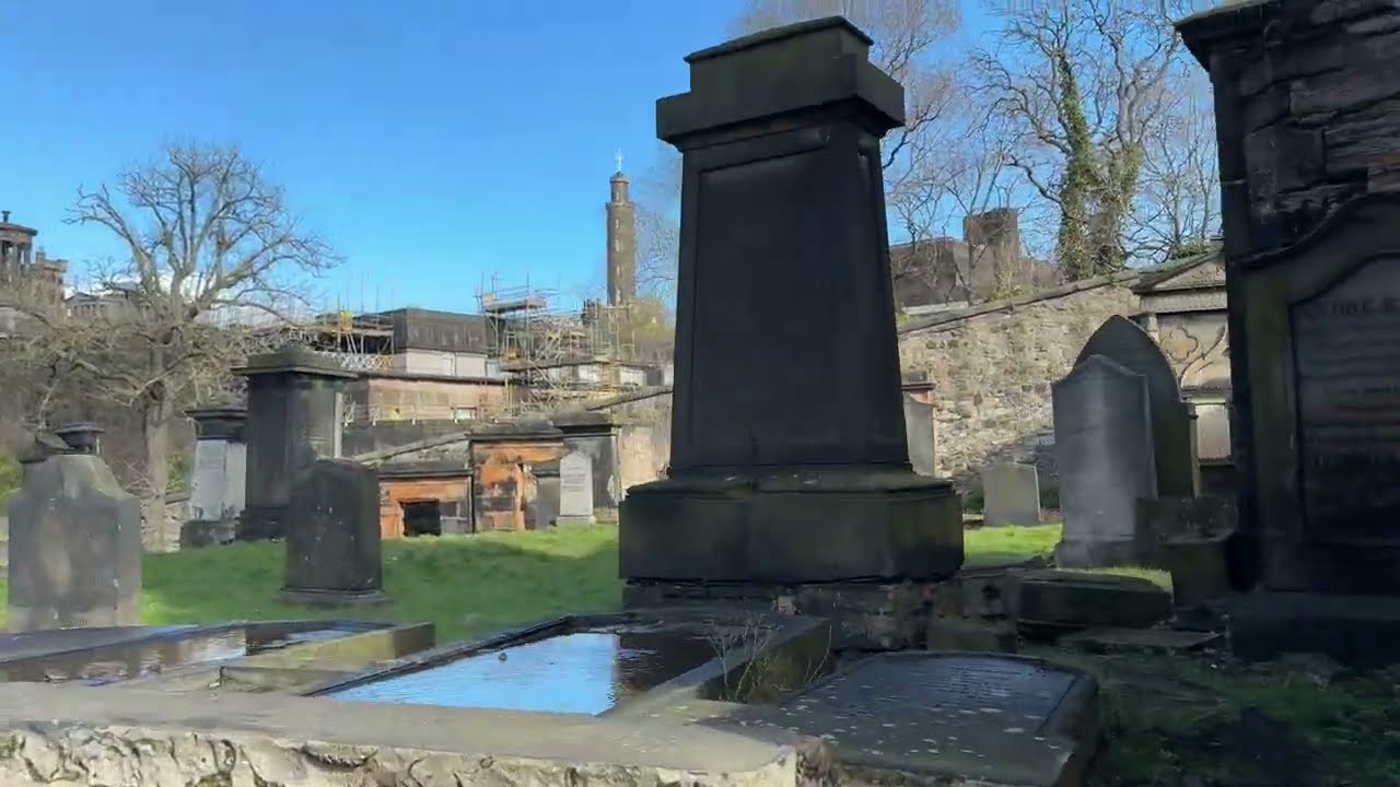  Walking Through Old Calton Burial Ground, Edinburgh | Fraser Family Graves