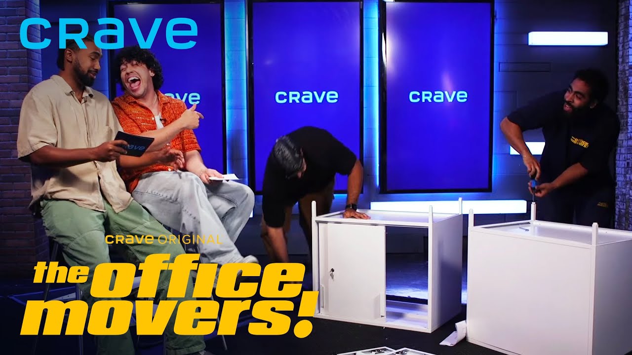 Furniture Breakdown Challenge | The Office Movers (Crave Original)