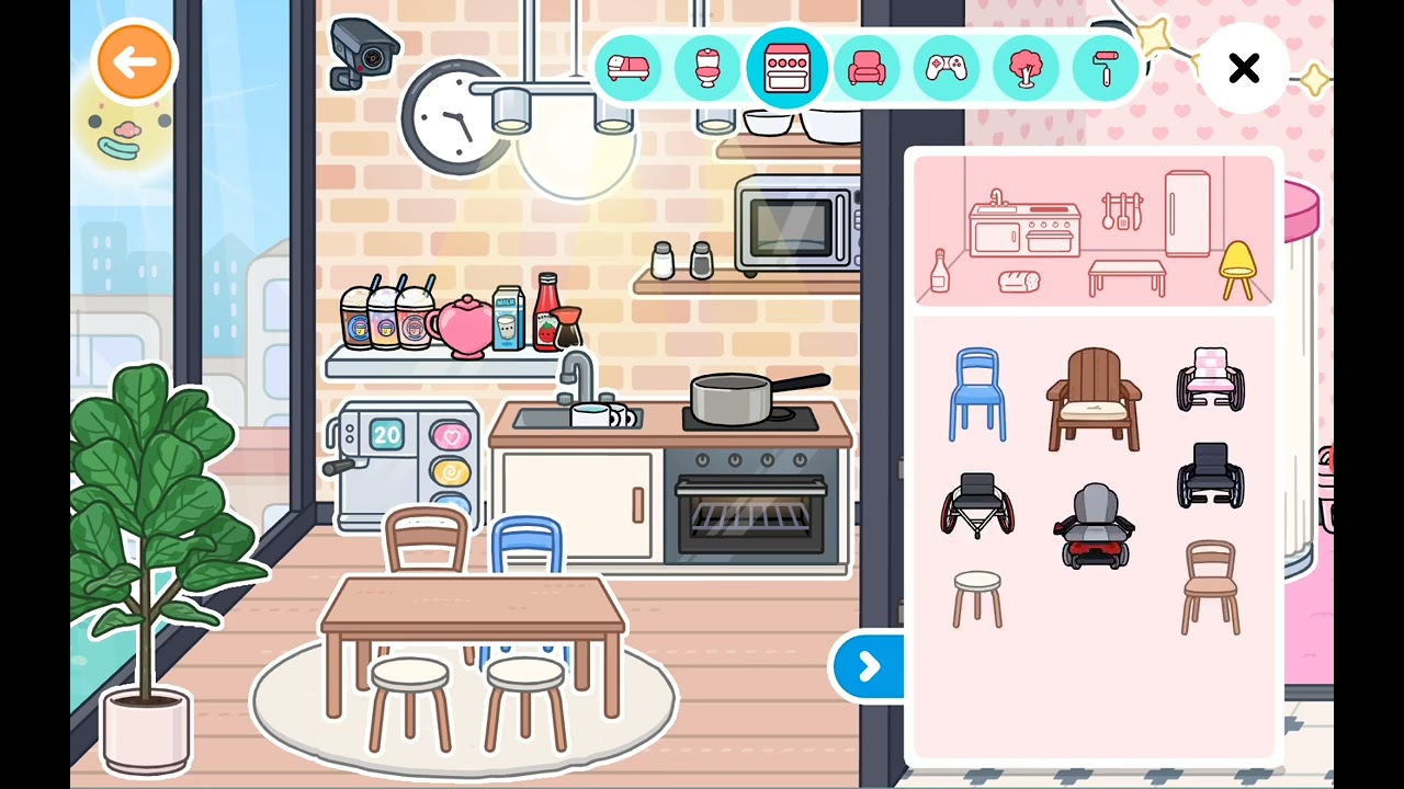 Decorando minha nova casa no toca Life world