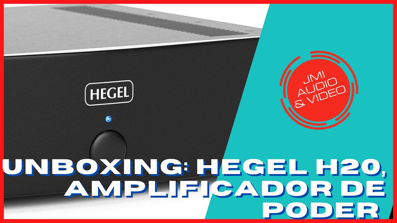 ✅ Unboxing y primer escucha del #hegel  H20 #amplificador de poder. Aquí en #jmiaudio #amplificador