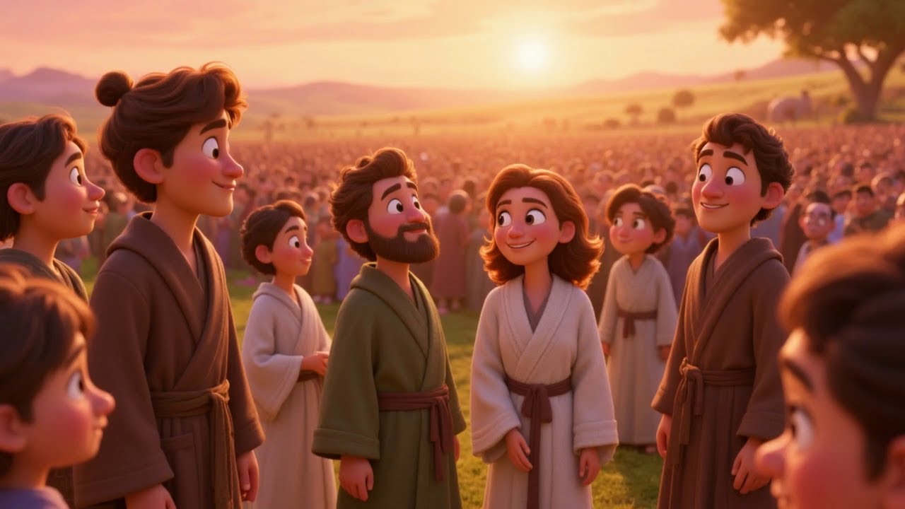 ✨ Jesus Feeds the 5,000 | Powerful Childhood Bible Story Explained Simply ✨