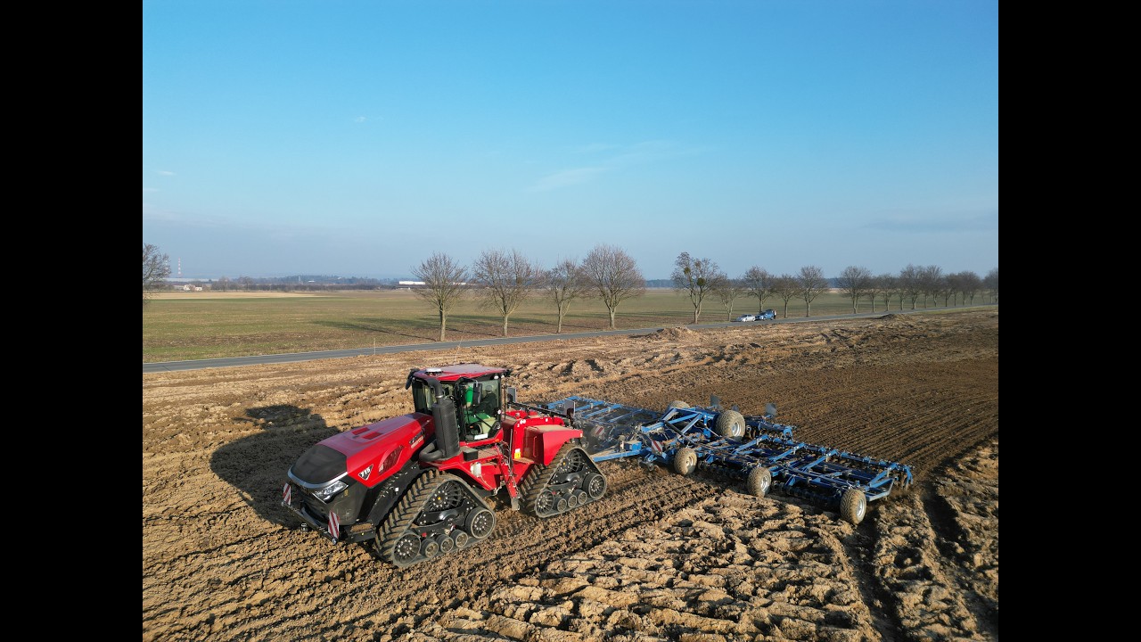 Nový Case quadtrac 715 v ZD Dolní Újezd #case #quadtrac