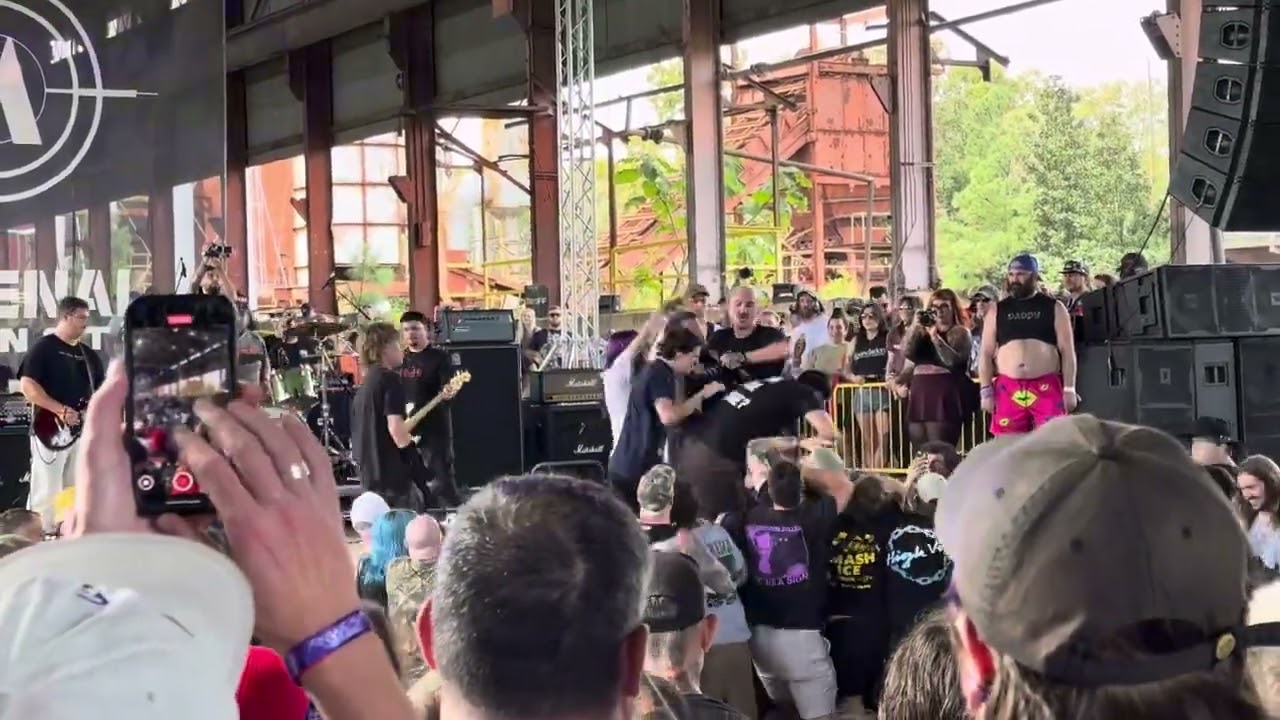 Contention “Inflict My Will” Live 10/3/25 Furnace Fest Day 1