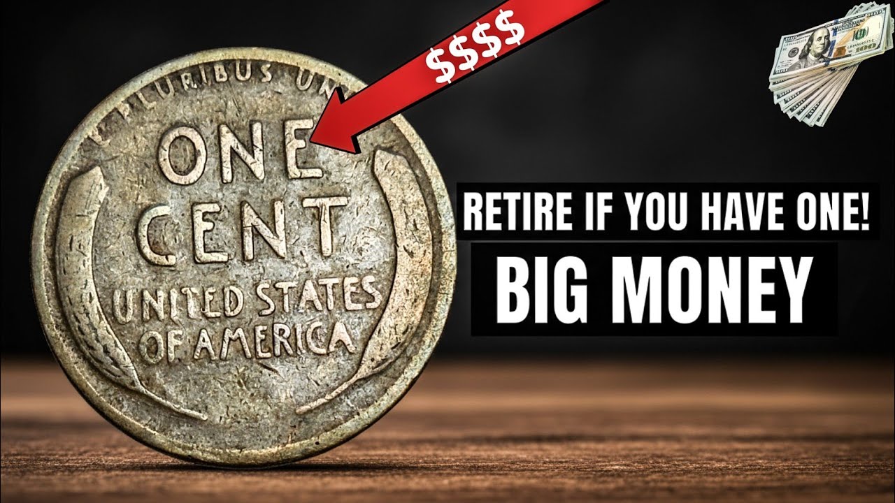 Top 4 Old Lincoln Wheat Pennies That Could Be Worth a Fortune — From One Cent to Dream House Money!