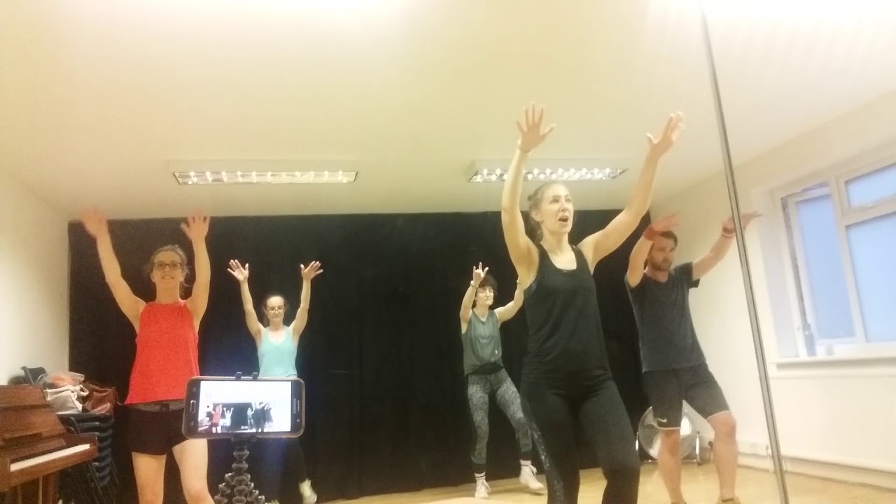 Our Dance Club welcoming Mr Blue Sky