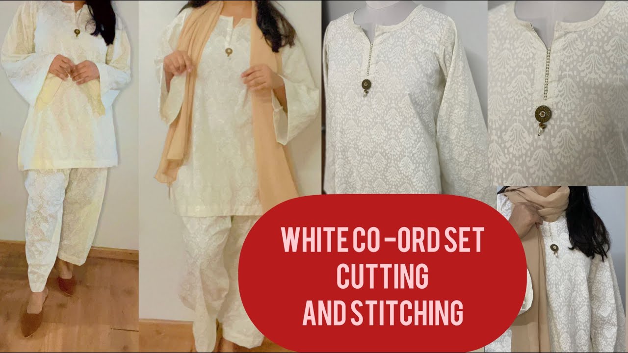 CO-ORD SET CUTTING AND STITCHING