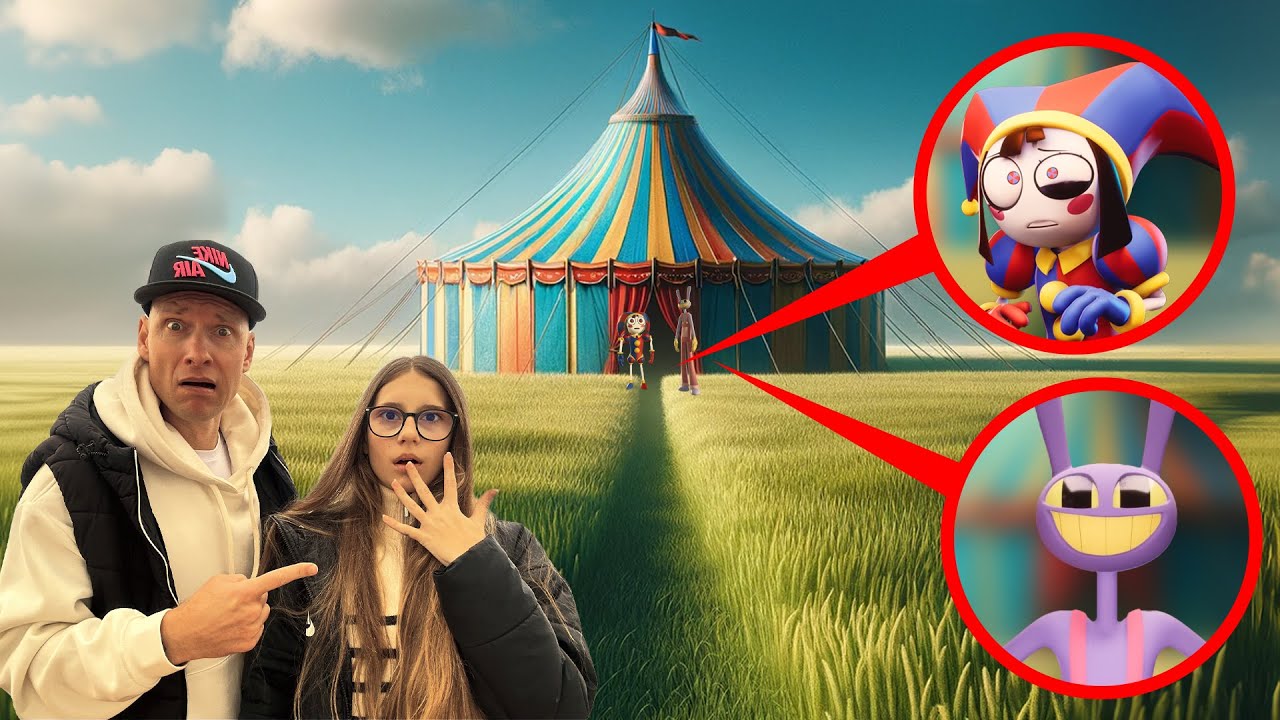 EL ASOMBROSO CIRCO DIGITAL EN LA VIDA REAL Parte 2 | Arina Dance Stories