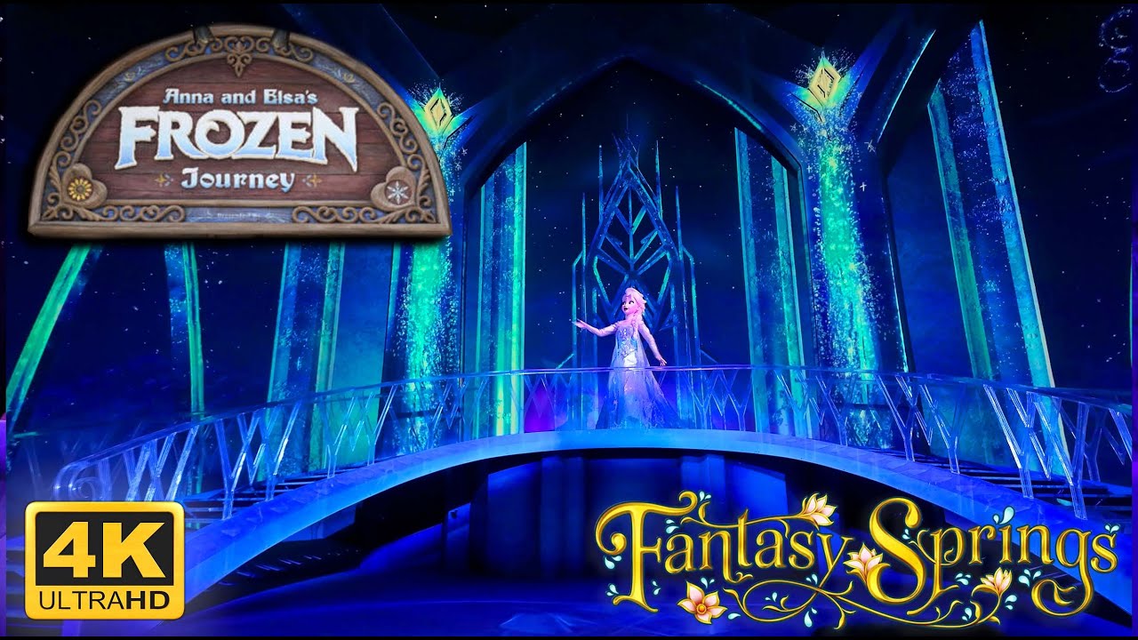 (AMAZING) Anna and Elsa's Frozen Journey (4K) POV - Tokyo DisneySea - Incredible Low Light and Audio