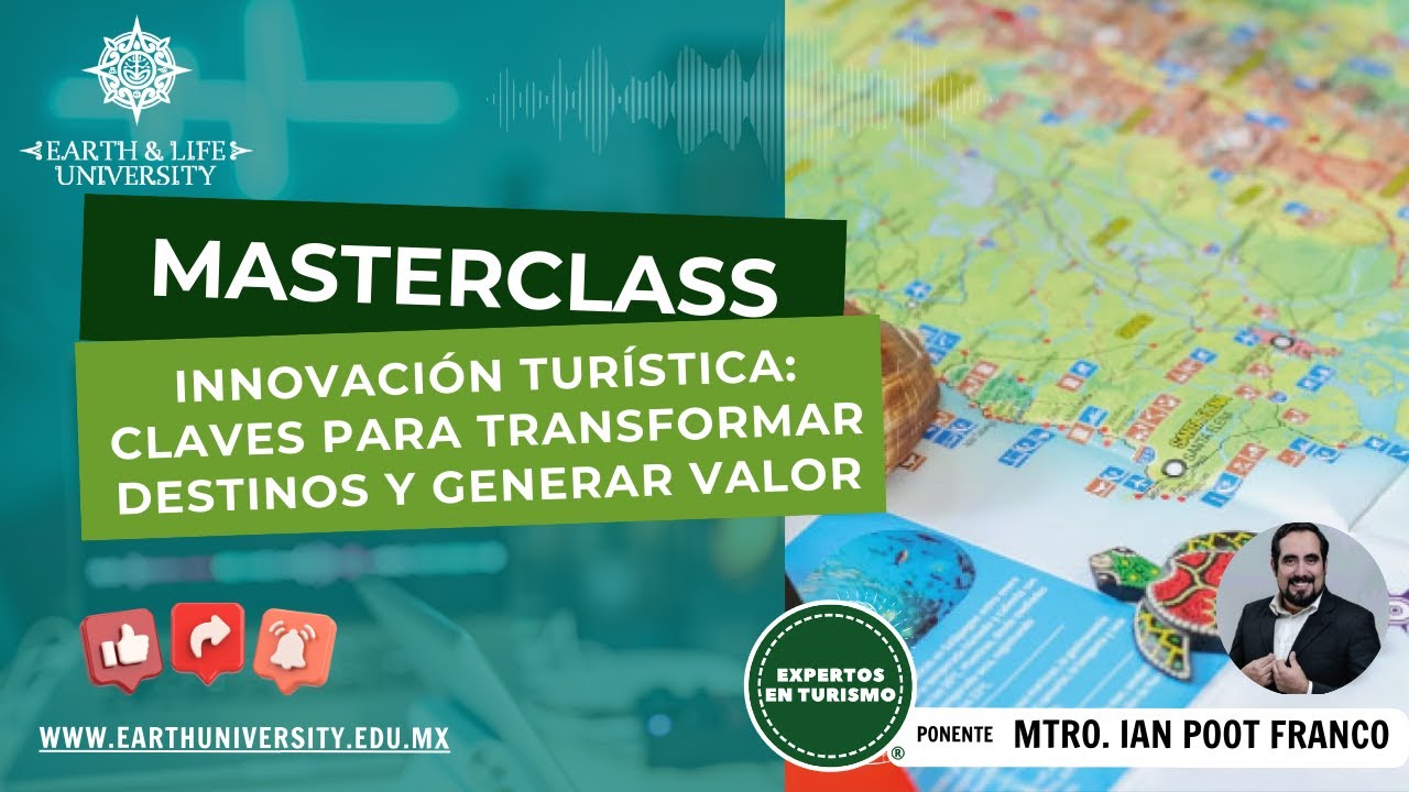 Masterclass Turismo sostenible  claves para transformar destinos y generar valor