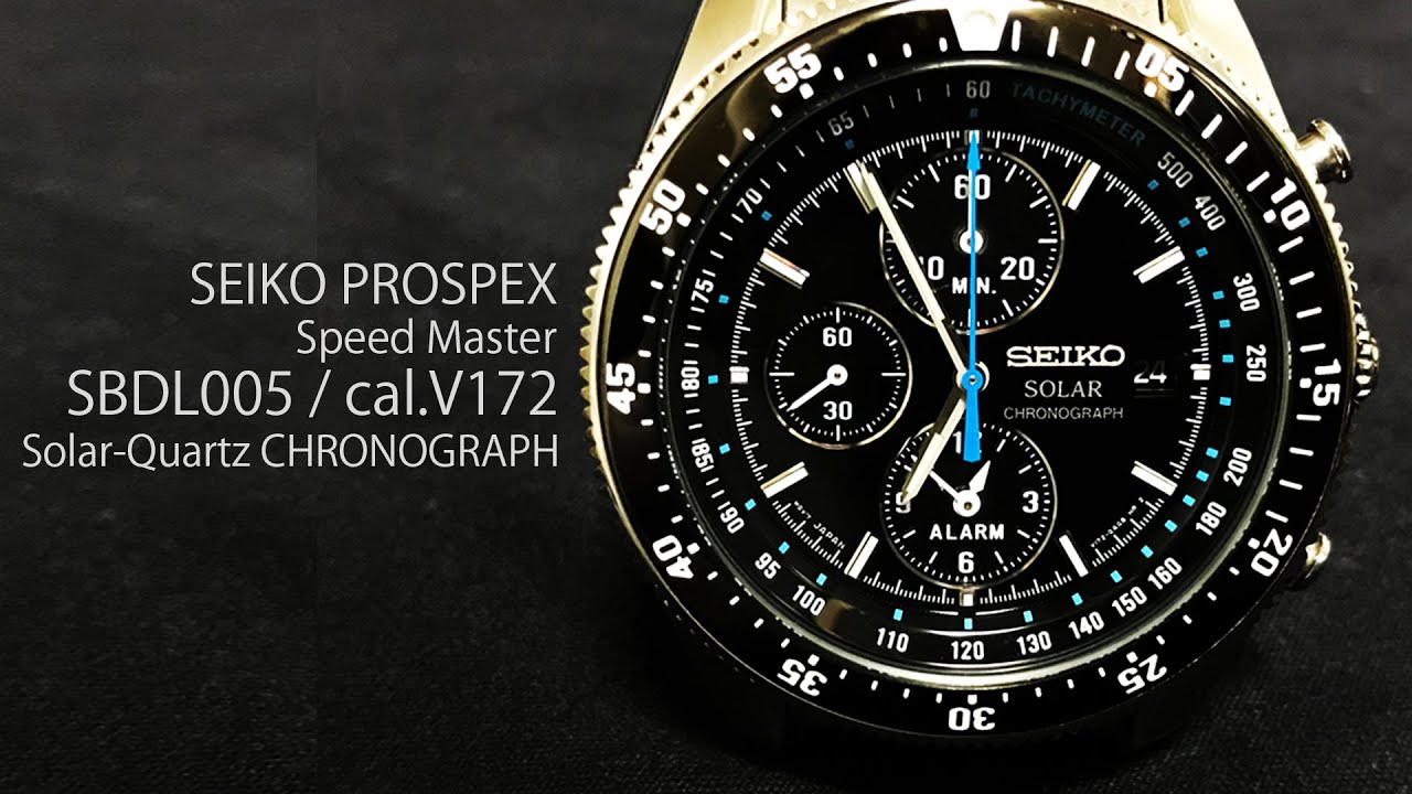 SEIKO PROSPEX SPEEDMASTER SBDL005 / cal.V172 / IAAF 100th Anniversary
