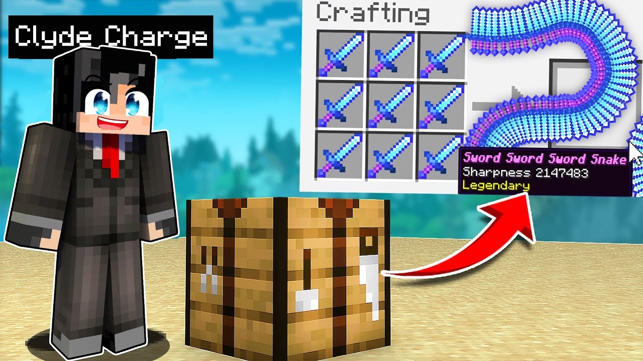 Minecraft, but Crafts Are EXTREME!