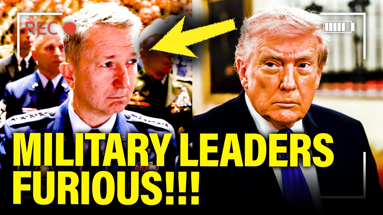 Trump PANICS as MILITARY LEADERS SPEAK OUT on WAR!!!