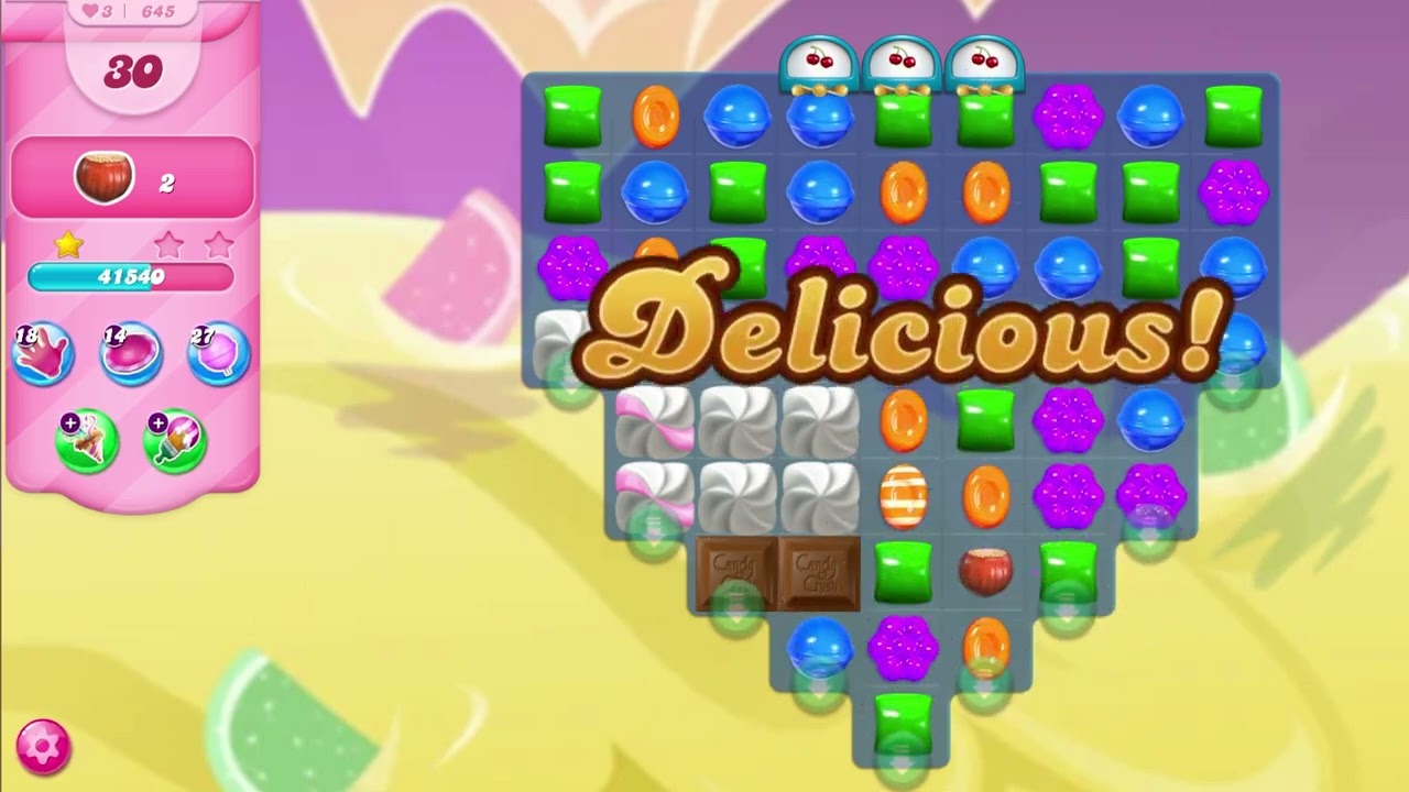 Candy Crush Saga - Level 645
