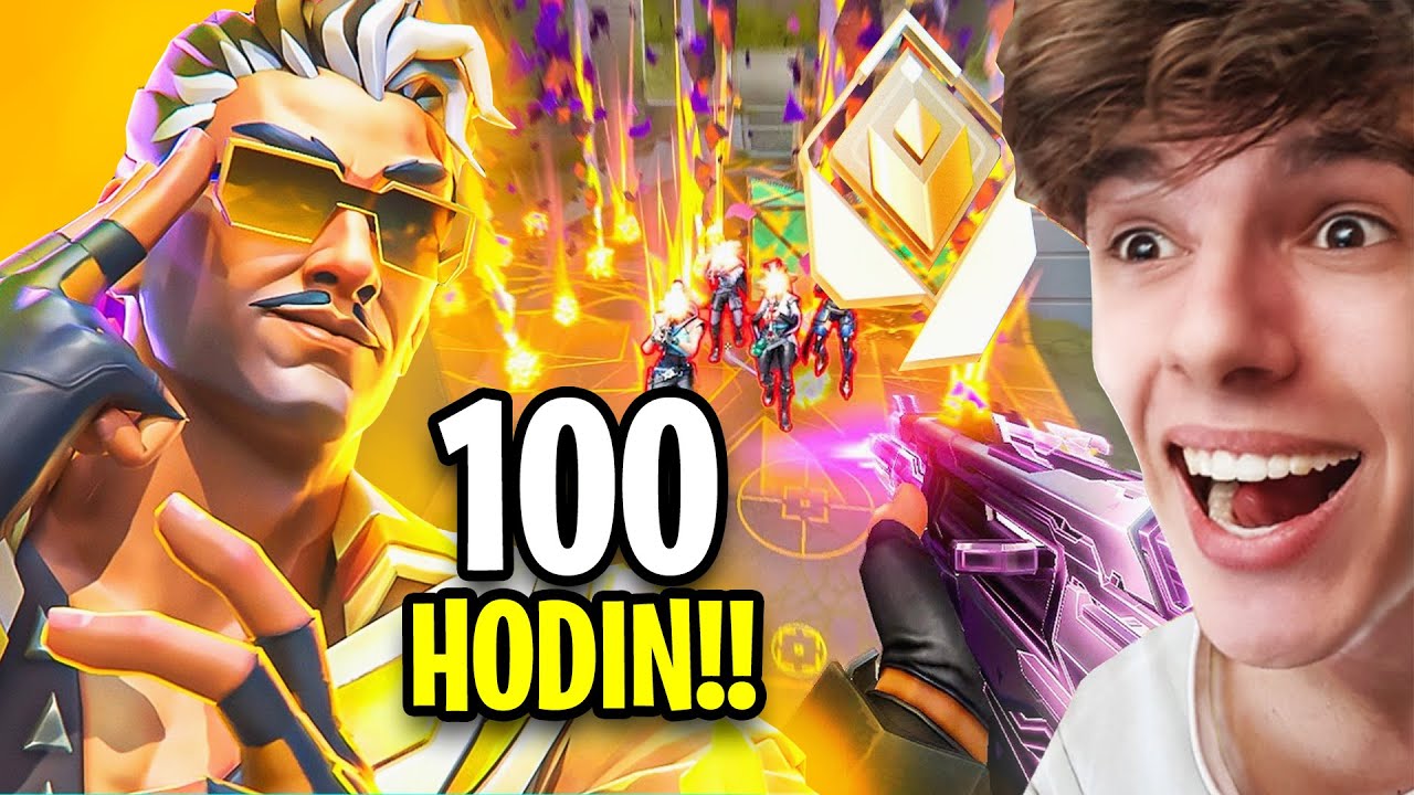 JAK VYPADÁ 100 HODIN NA TEJOVI VE VALORANTU!!