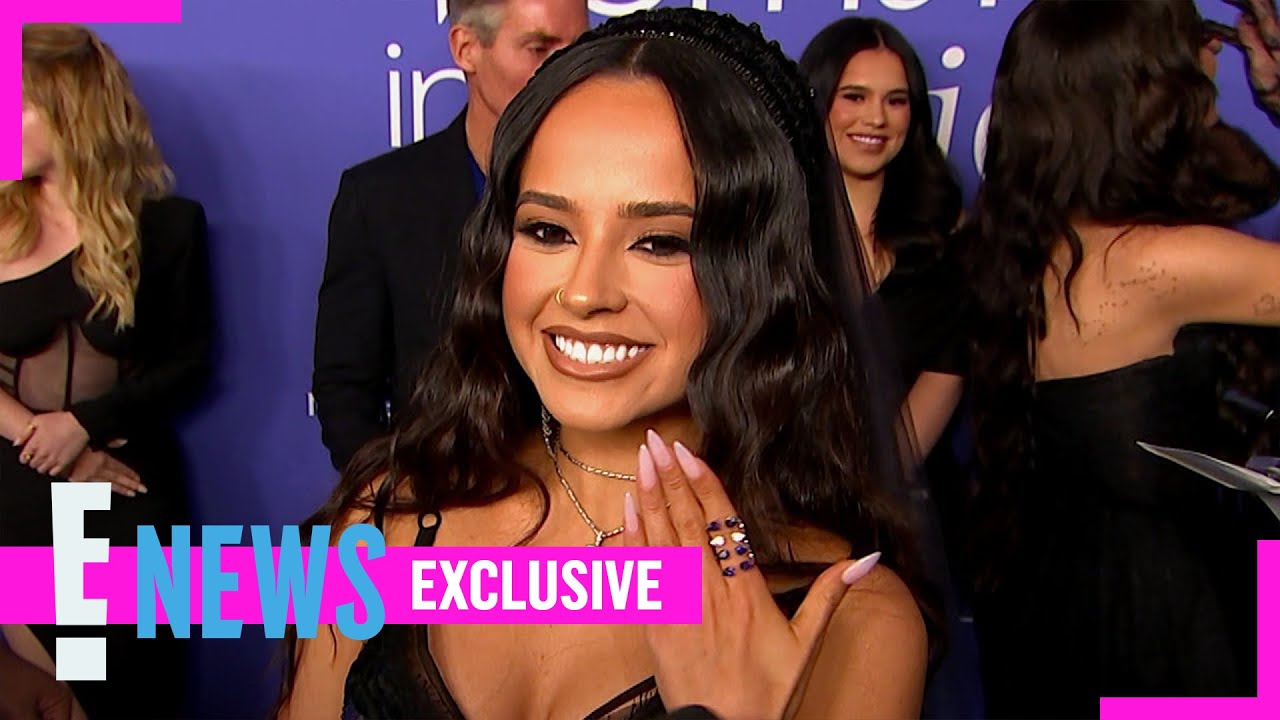Becky G Shows MASSIVE Engagement Ring at Billboard Women in Music | E! News