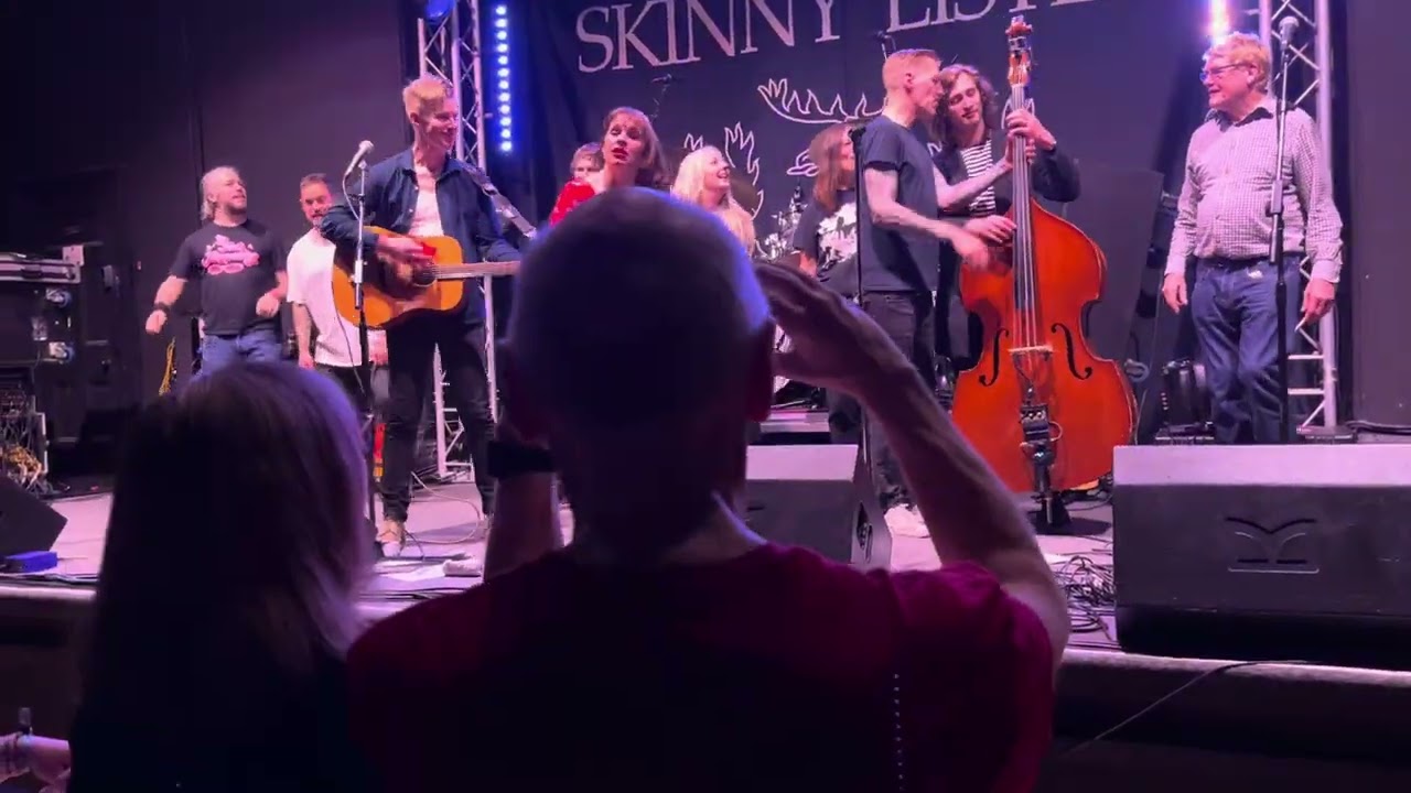 Skinny Lister - Six Whiskies - Gloucester Guildhall 30 07 23