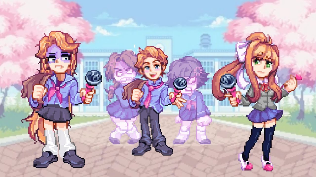 Roses B-side But it's a Senpai genderswap & Monika cover (another soundfont test)