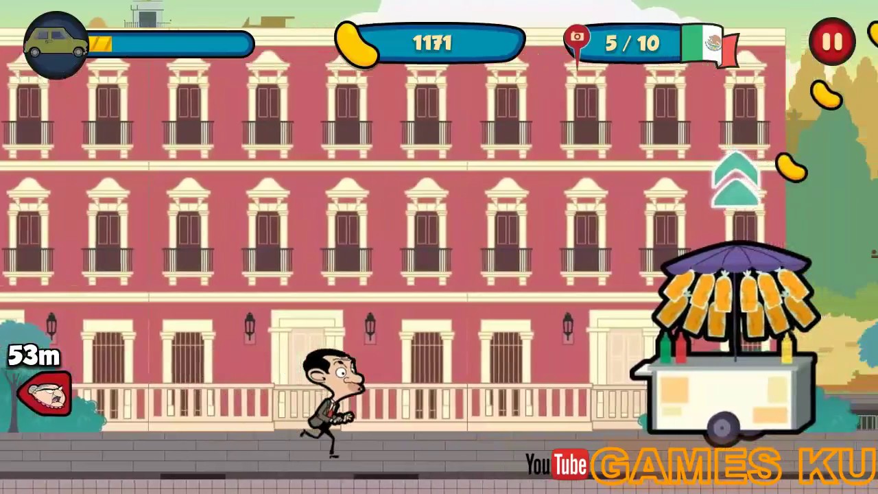 Mr Bean Around the World | ios / android game - stage 4 in mexico city adventure