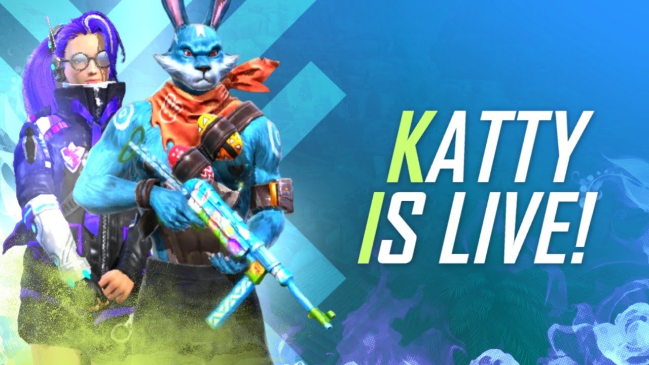 KATTY IS LIVE RANKED GAMEPLAY GARENA FREE FIRE || 💎 GIVEAWAY #gyangaming #totalgaming #freefire