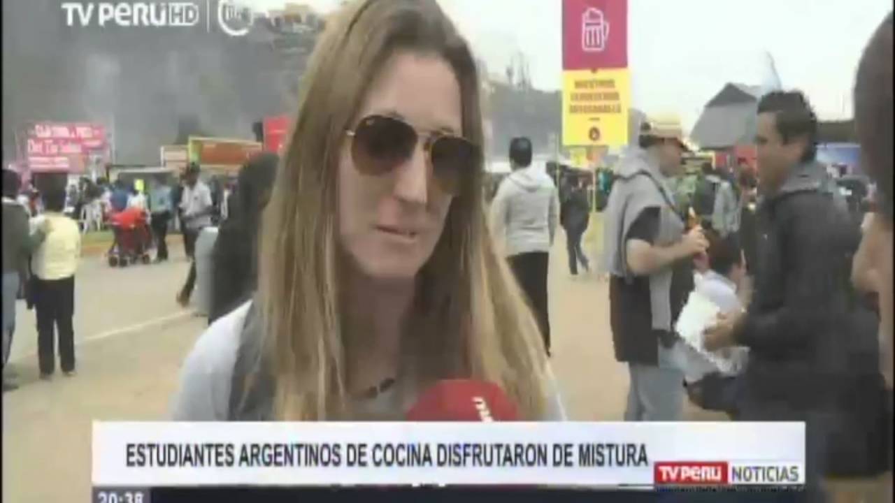 Mistura: estudiantes argentinos de cocina acuden para aprender de feria gastronómica peruana