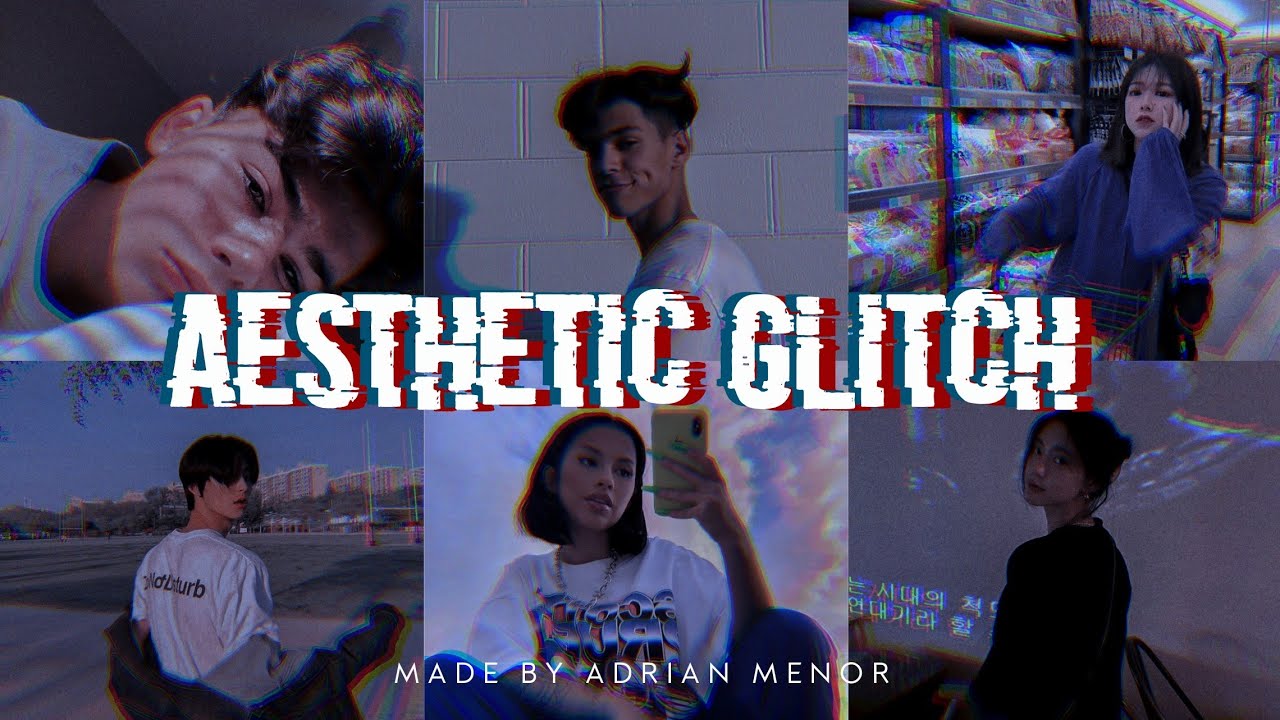 Aesthetic Glitch Effect | Free Lightroom DNG XMP | How to edit Aesthetic Glitch Effect in Lightroom