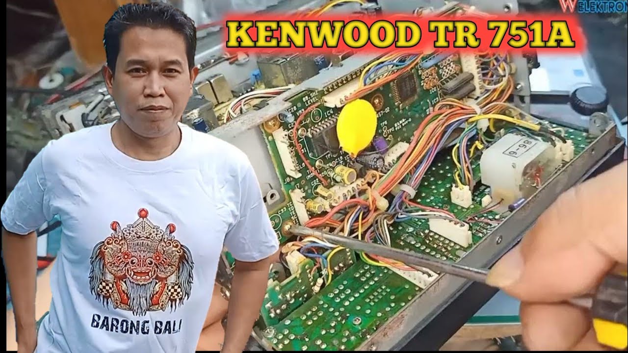 kenwood tr 751 setengah rusak