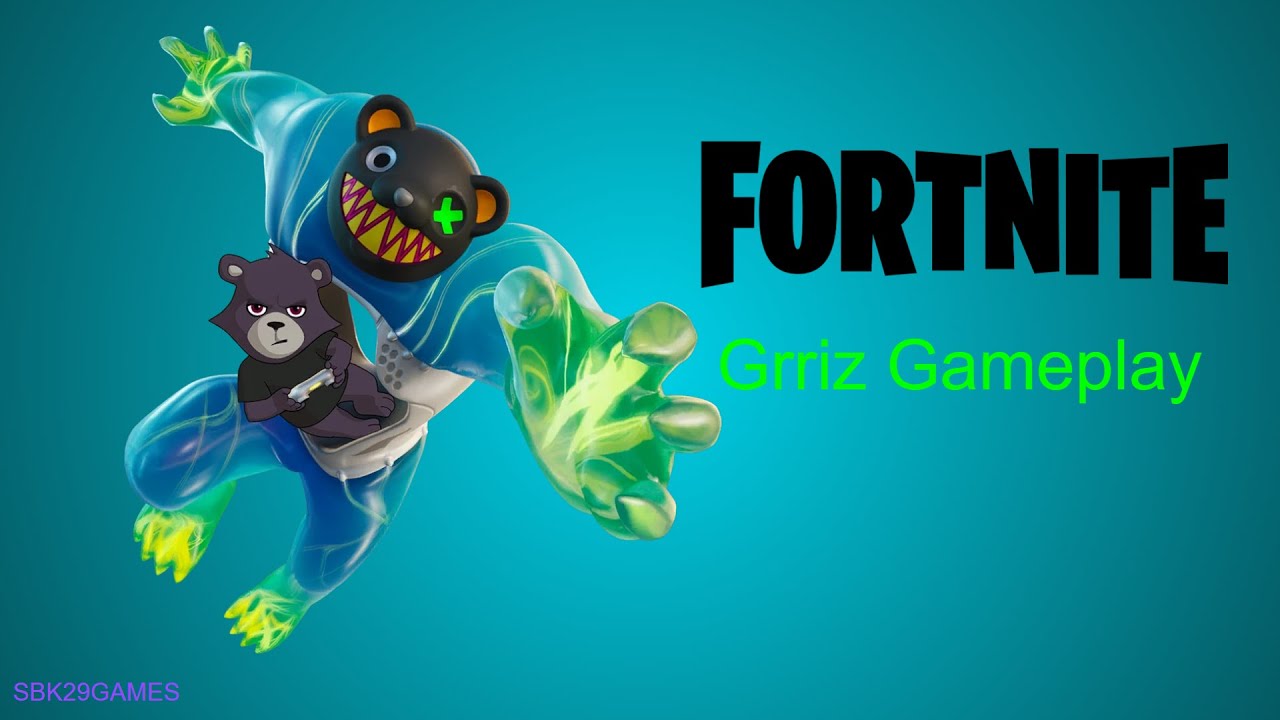 Fortnite 14 Kill Grriz Gameplay (No Commentary)
