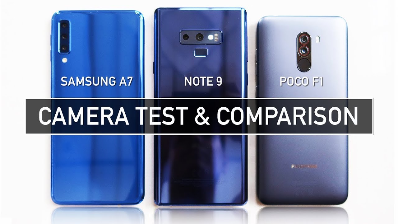 Samsung A7 2018 / Note 9 / Poco F1 CAMERA TEST Sample Photo Video | Zeibiz