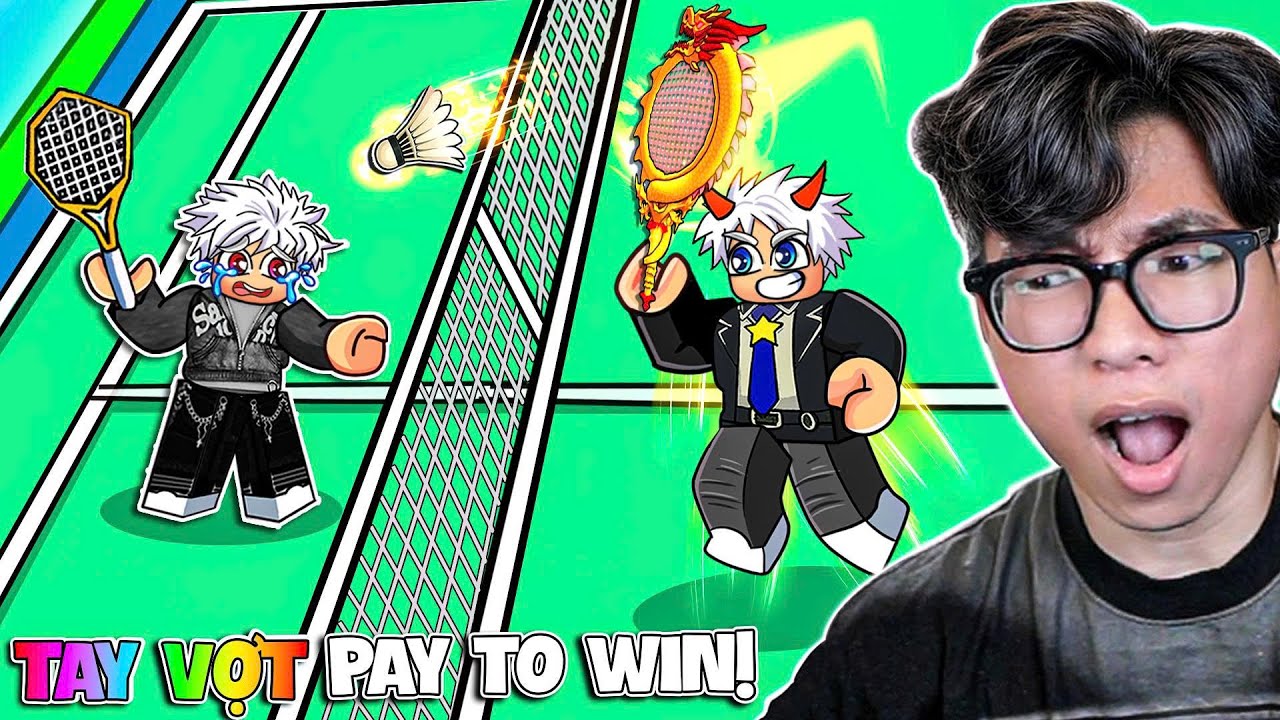 BI HUỲNH TRỞ THÀNH TAY VỢT SIÊU ĐẲNG TRONG RACKET RIVALS | ROBLOX
