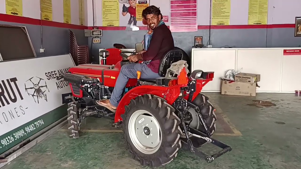 ఐచర్ మినీ ట్రాక్టర్ డ్రైవ్ చేశాను ఈరోజు %### Eicher mini tractor test drive