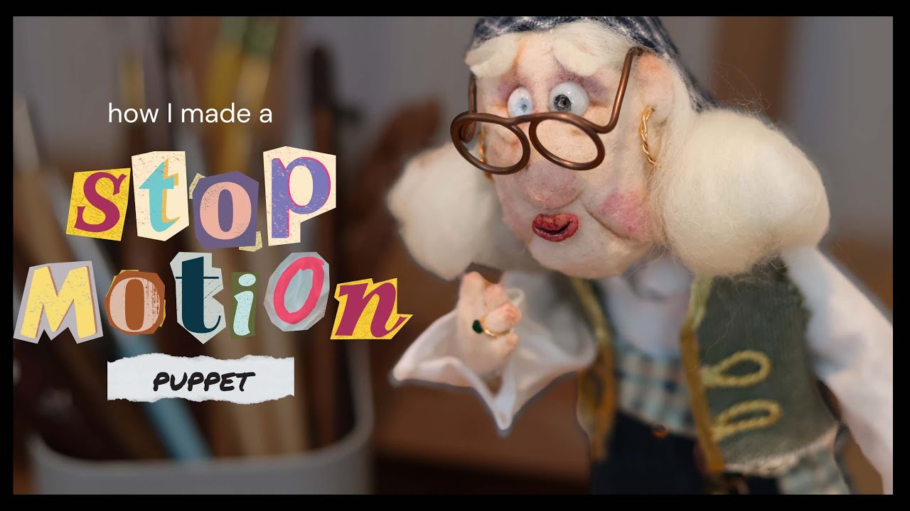 I Made A Stop Motion Puppet