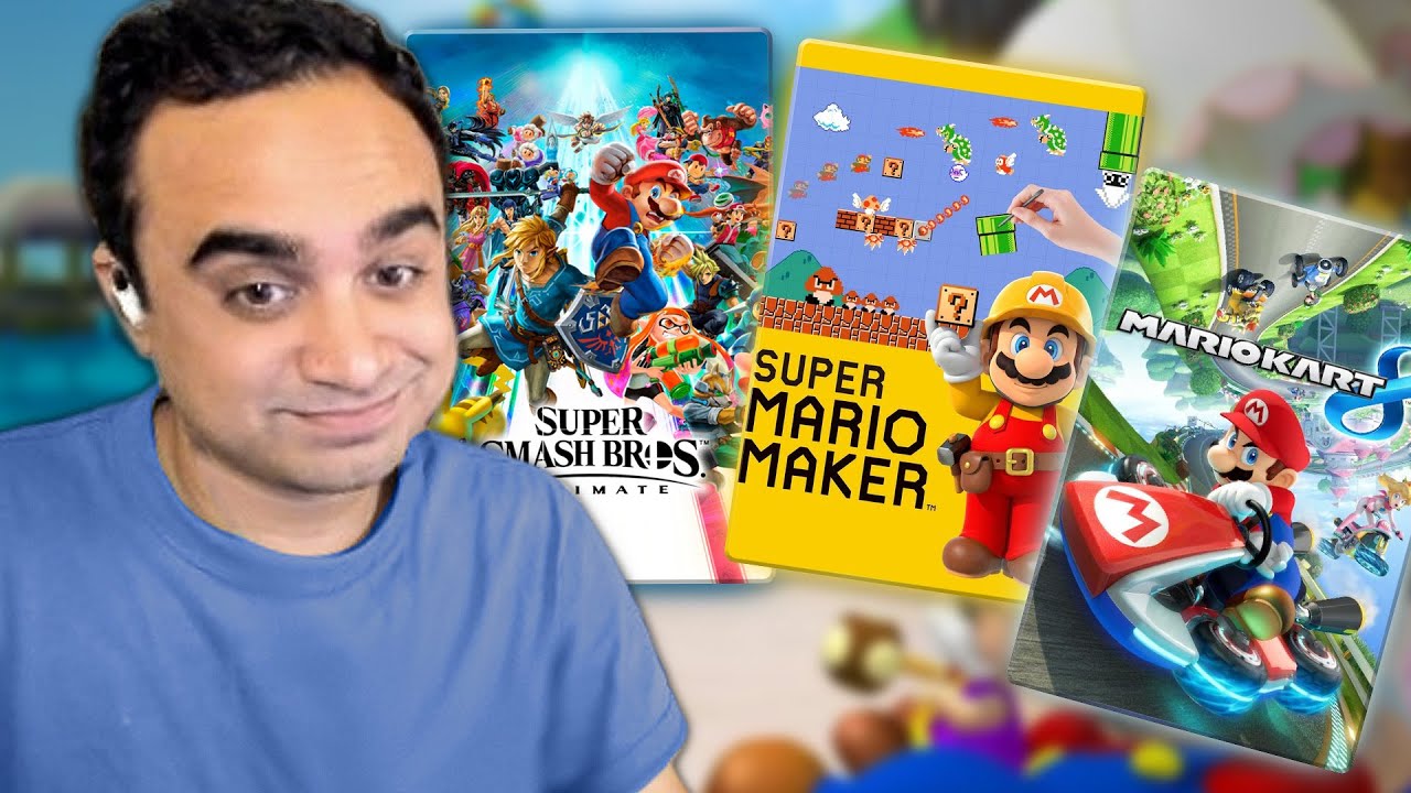 Squeex did 4 Mario Challenges on Mario Day!!!