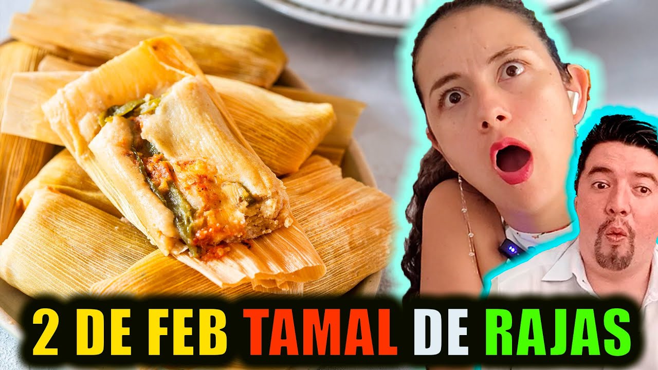 UNA DELICIA | Reacción Así se HACEN los Tamales de RAJAS | De Mi Rancho A Tu Cocina