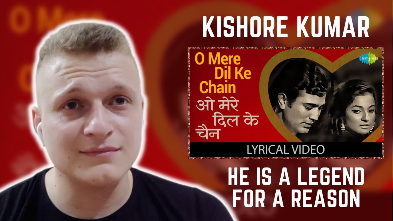 O Mere Dil Ke Chain | Kishore Kumar | Foreigner Reaction