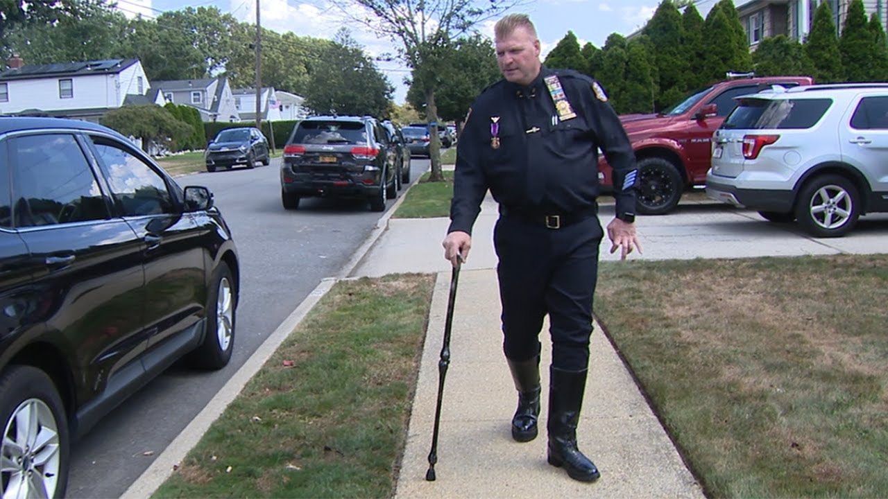 Paralyzed cop still serves NYC in uniform and will participate in Tunnel to Towers 5K