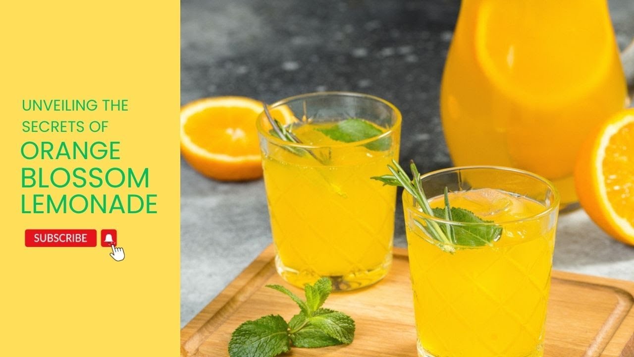 Unveiling the Secrets of Lebanese Orange Blossom Lemonade #imagenishvideos #trending #unknownfacts