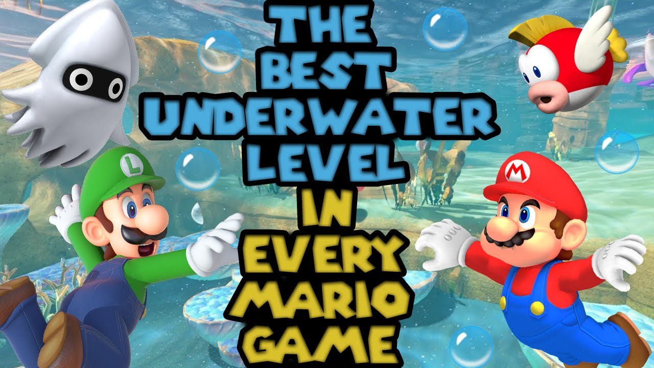 The Best Underwater Level In Every Mario Game