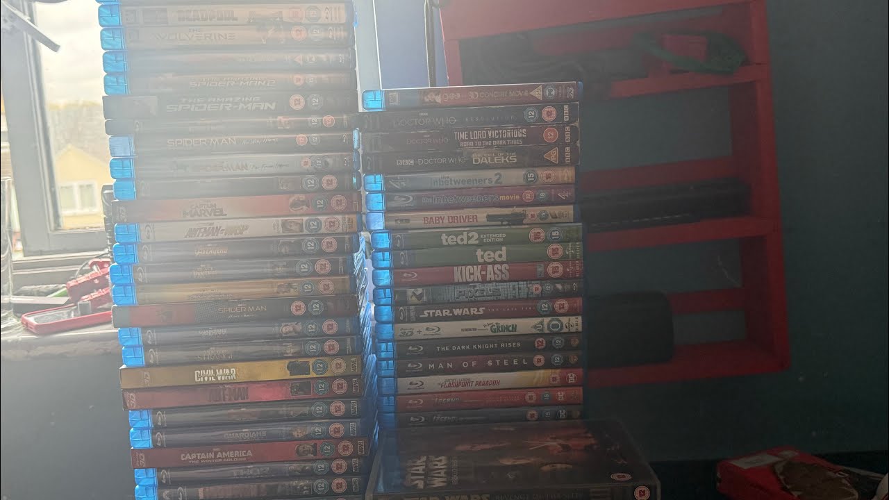 My entire Blu-ray collection ￼