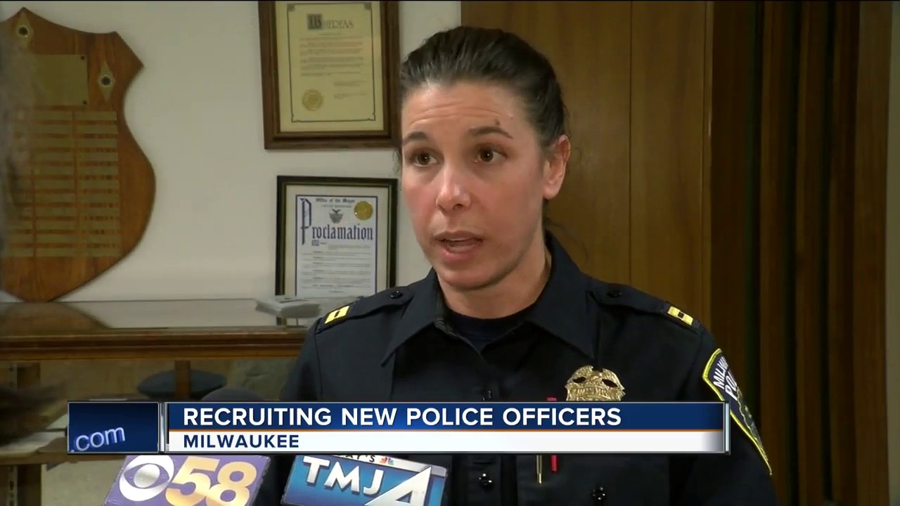 Milwaukee police recruiting new officers