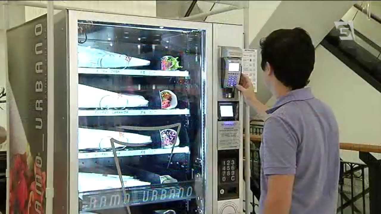 Máquinas self-service expandem e vendem de tudo