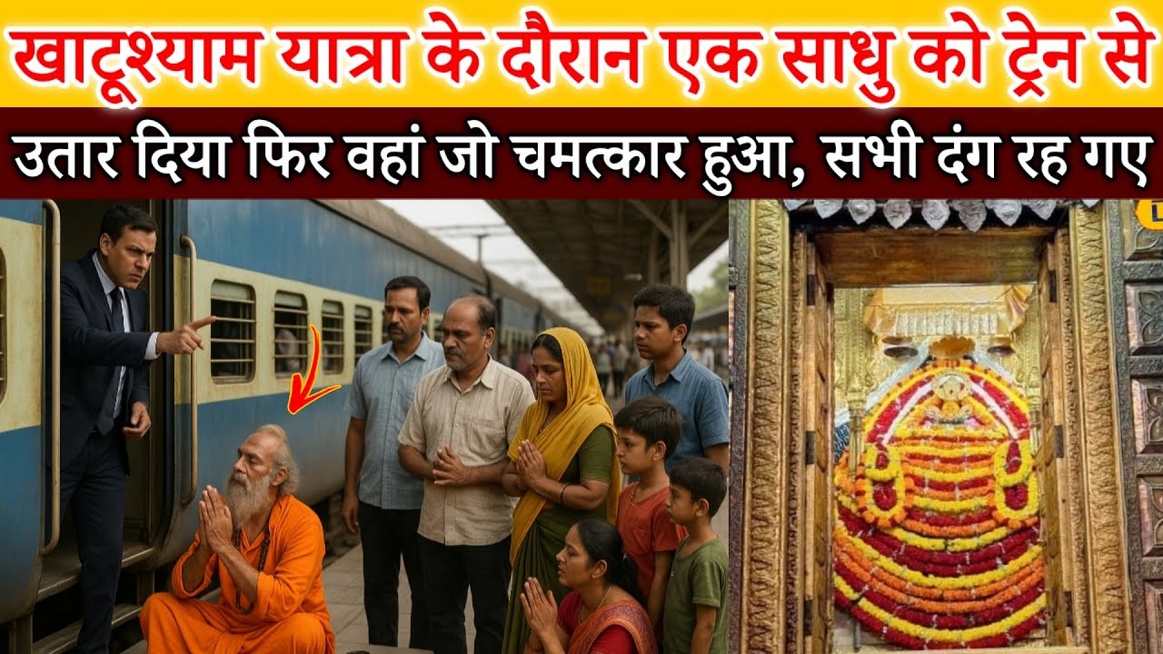 खाटूश्याम यात्रा के दौरान ट्रेन से साधु को उतारा गया, फिर जो हुआ सबकी आँखे भर आई, Mahadev Chamatkar