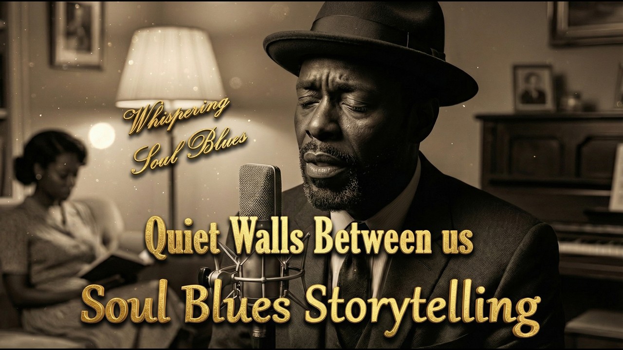 Quiet Walls Between Us — Slow Soul Blues Ballad on Love & Emotional Distance | Whispering Soul Blues
