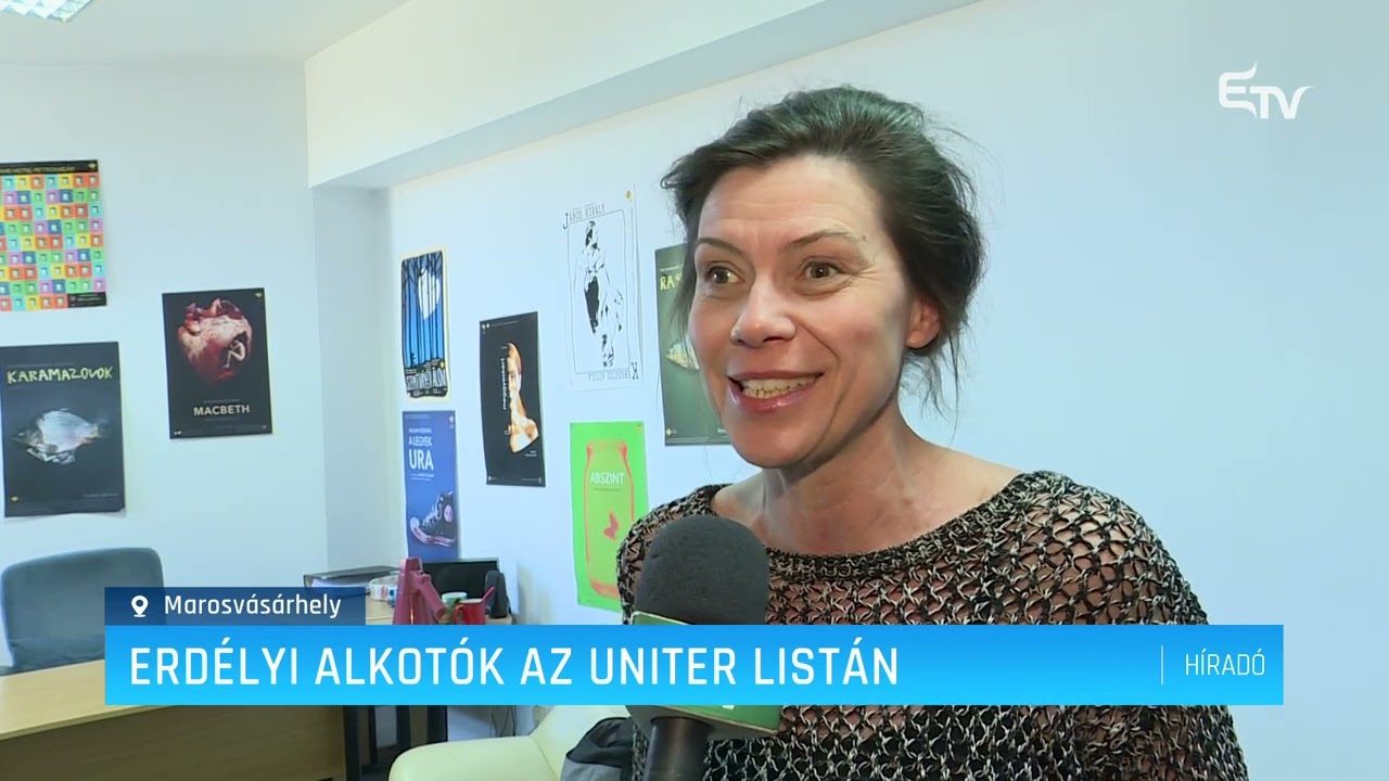 Erdélyi alkotók az UNITER-listán – Erdély TV
